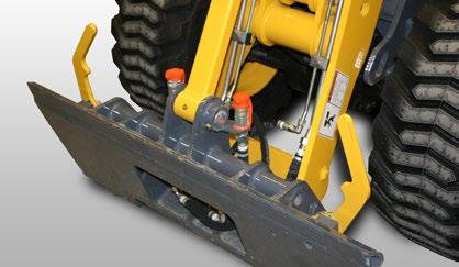 Compatible with most allied loader attachments, the