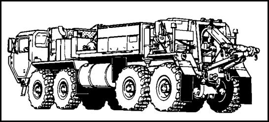 It is equipped with a winch, and some trucks have a materials-handling crane. FIGURE 31.