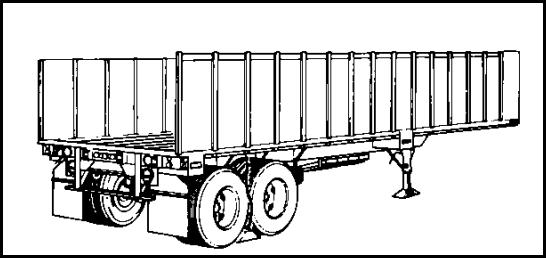 FIGURE 36. M871 TRANSPORTER. The M871, 22 ½- ton breakbulk/container transporter is designed to carry either conventional or containerized cargo.