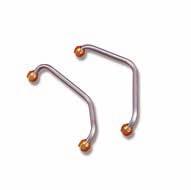 Delphi/Holley fuel injector retainer 8/pkg Part # 534-103 Fuel lines & Rails Fuel Line, Fuel Rail Crossover Small Block Chevrolet V-8 Fits Holley MPI Manifolds Part # 9900-144 Fuel Line, Fuel Rail