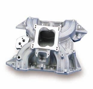 intake ManiFoLDS 185 Chevrolet Big Block V8 How to CHooSe a CaRB Chrysler Big Block V8 Ford Small Block V8 396, 402, 427, 454, 502 Rectangular Port V8 Part # 9901-204 Features Machined for tall deck