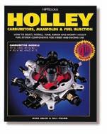 illustrated Parts & specs manual Part# 36-51-7 A technical aid showing exploded illustrations of current Holley carburetor models. Complete list of parts and adjustment specifications.