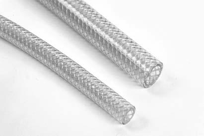 R O Y A L B R A S S A N D H O S E Clear-Braided Reinforced Tubing USDA- Accepted for use in slaughtering, processing, transporting, or storage areas in direct contact with meat or poultry food