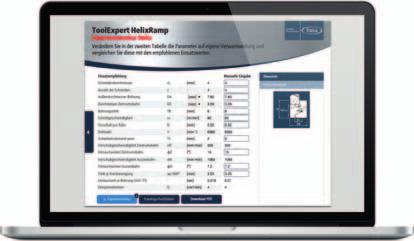 Information for cutting data The FRAISA cutting data software for reliable tool use ToolExpert, the cutting data software is continuously expanded with new products and areas of application.