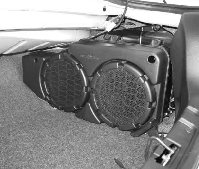 Subwoofer -- Coupe NOTES: Please read first Instructions address factory speaker locations.