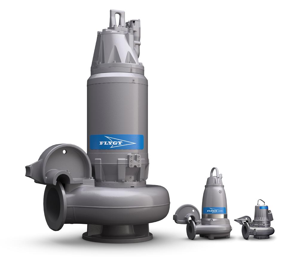 The Flygt N-technology pump series for water and