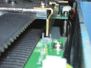 Remove Cover F Detecting plate Y should be positioned at the center of sensor of Position sensor board.