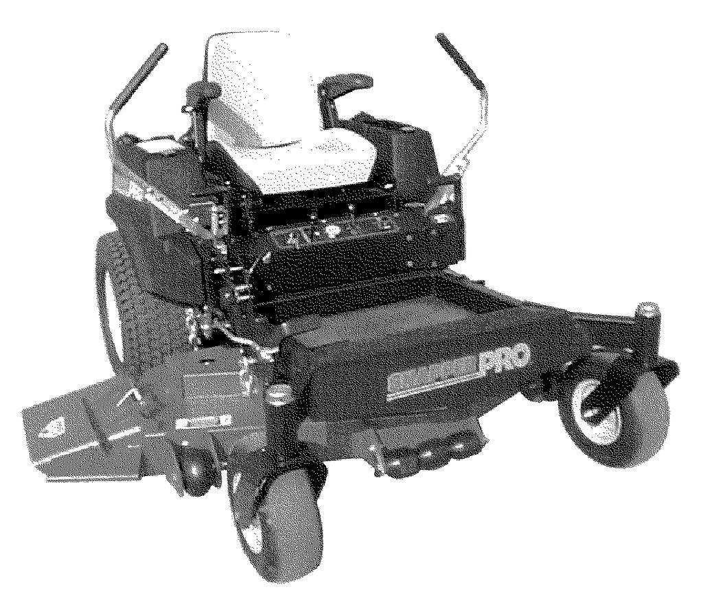 Parts Manual for MID MOUNT Z-RIDER ZERO TURNING HYDRO DRIVE SERIES 2 Model No.