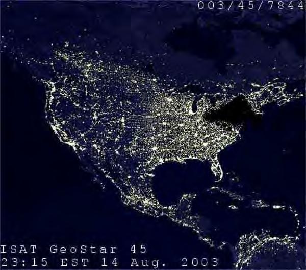 North Eastern Blackout 2003 Affected 50 million