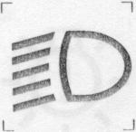 If one symbol is used for both front and rear fog lamps, this symbol shall be used.
