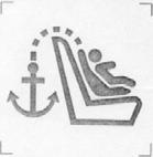 Symbol Child seat upper tether anchor. R.07 R.