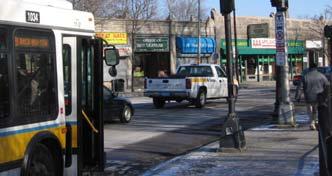 Improvements Provide advance green time for buses