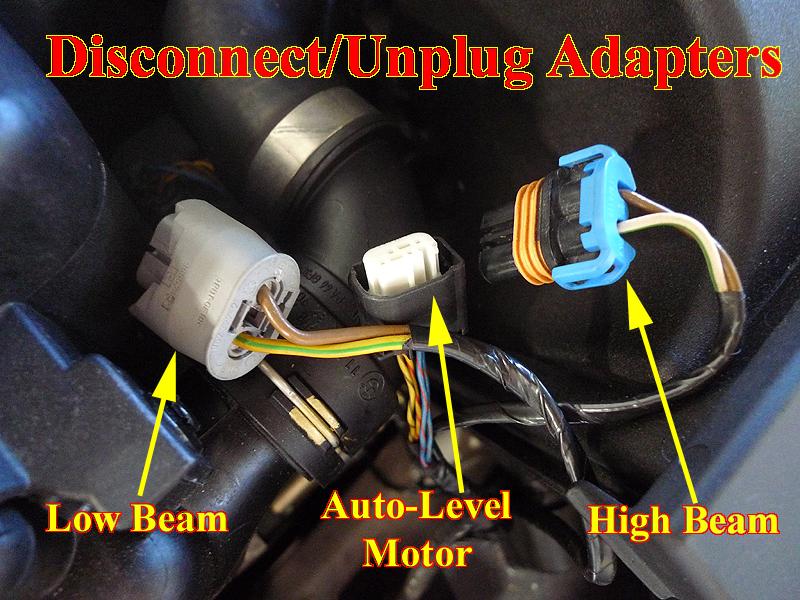 1. Disconnect all plugs and unplug the