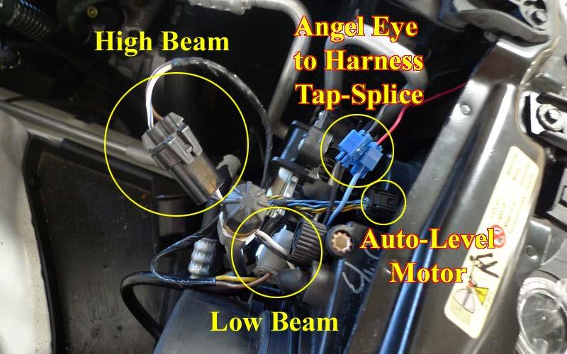 7. Once you have positioned your headlight back into its mounting