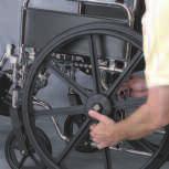 The Most Features in Any Standard Wheelchair Exclusively from Medline: optional Quick Release