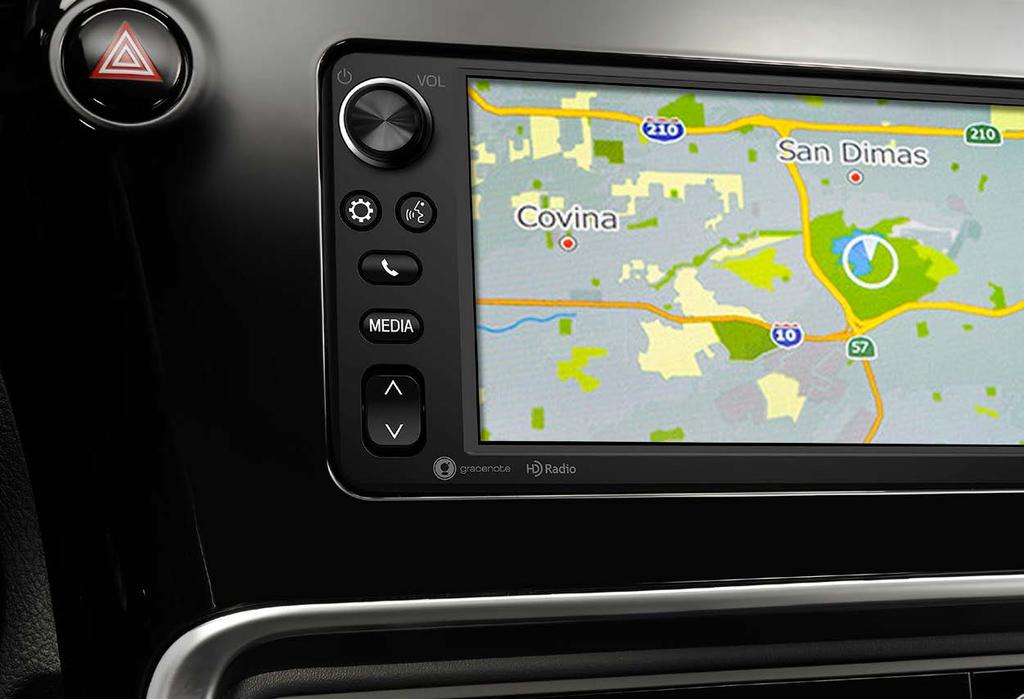 DISPLAY AUDIO WITH NAVIGATION You know where you re going. Find the best way there with Display Audio with Navigation 3.