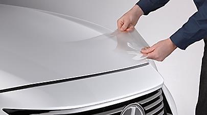 Paint Protection Film Helps protect paint in the impact zone