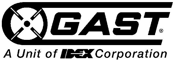 We have Gast Certified Service Centers throughout the world. listing, contact one of our sales offices below: For the most up-to-date Gast Manufacturing, Inc. P.O.