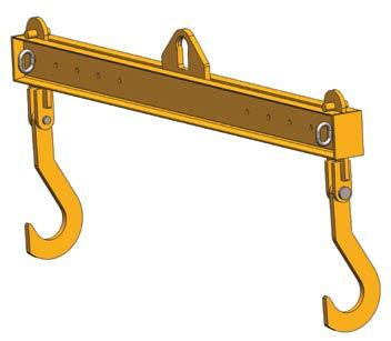 lifting EQUIPMENT HRLB ROLL LIFTING BEAM FEATURES This style of lifting beam is designed to easily lift and position rolls by the mandrel/shaft (when it is through the