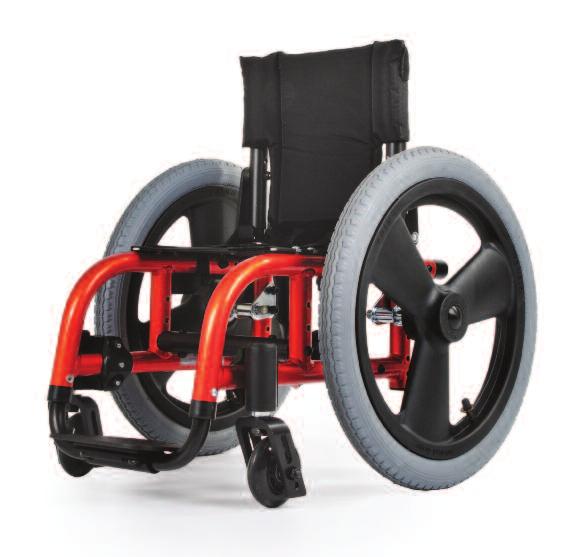 10 DESIGNED FOR USE AS AN INTRODUCTORY WHEELCHAIR FOR