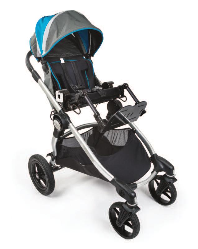 11 THE ZIPPIE VOYAGE FEATURES A BABY JOGGER STROLLER BASE, SEATING AND POSITIONING WITH