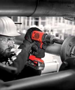 CORDLESS /" Impact Wrench CP8848 CP8848 Pack POWERFUL & EFFICIENT ½" anvil with ring retainer Max. torque: 850 ft.