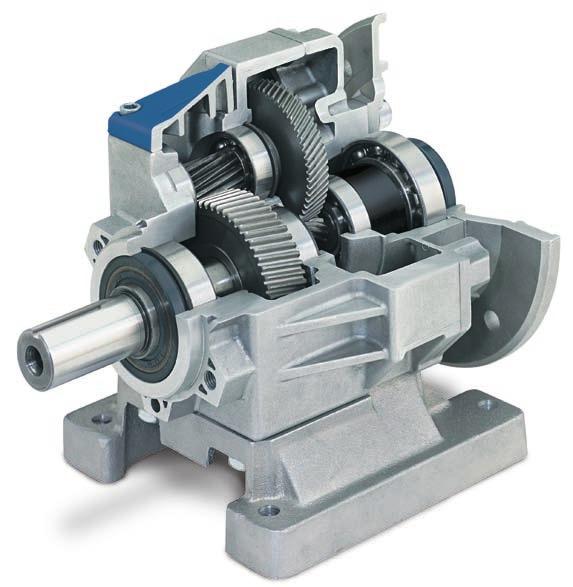 LeCENTRIC REDUCERS & GEAR+MOTOR SOLUTIONS P SERIES FEATURES AND BENEFITS Removable inspection cover allows periodic inspection of gearing during routine maintenance.