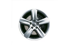 and Tire - Q7 20" 10-Double-Spoke Alloy
