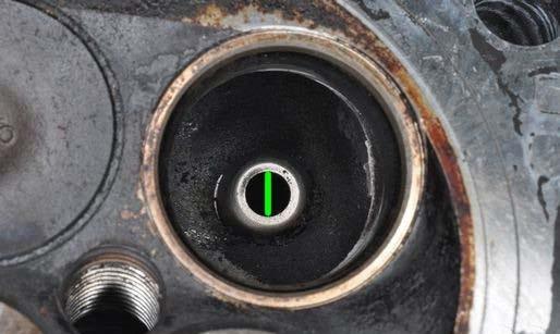 If the seat is pitted, worn out, or fits poorly on the valve face the valve seat must be resurfaced.