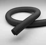 - Protective hose against mechanical wear - Steam extraction - Air supply & extraction in engine applications - Conveyance of hot & cold
