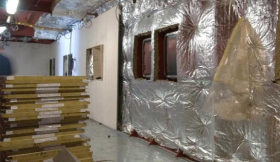 Our retrofit products: Technical insulation Cold, heat, sound and fire