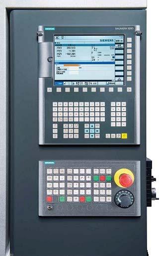 Easy to Operate, Simpler Setups, Powerful CNC Functions Siemens Sinumerik 828D 10.