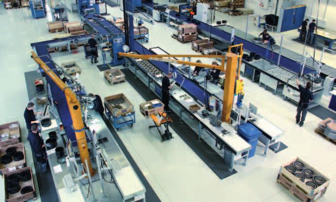 Assembly lines at NKE s works in Steyr Manufacture of Components Our