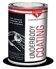 Dolphin Underbody Coating is abrasion-resistant underbody protection for vehicles.