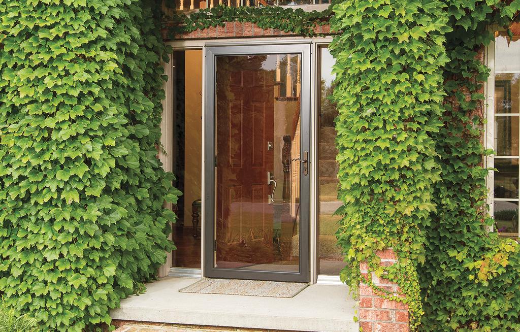 Storm Doors overview Pella s distinctive storm doors are designed to suit your personal tastes and complement your entryway.