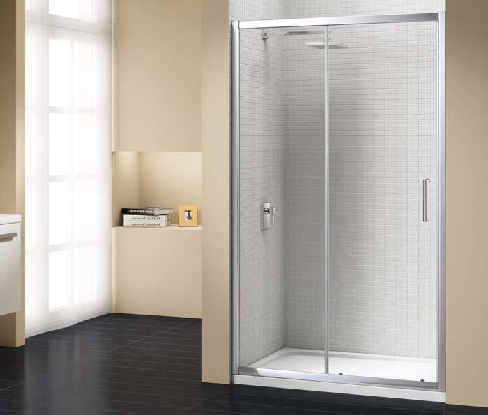 Shower Enclosures / Sliding Doors - Esteem 8 Esteem 8 Sliding Doors Sliding Doors with Side Panel Esteem 8 -