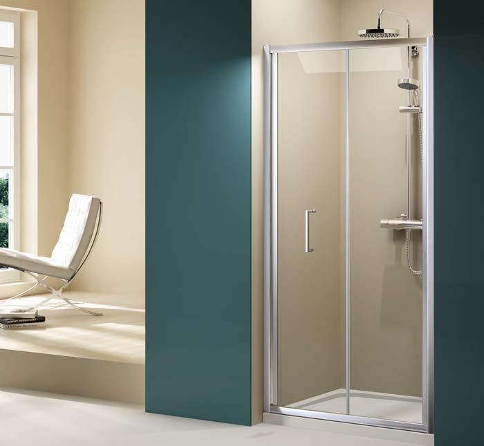 Shower Enclosures / Bifold Doors - Esteem 8 Esteem 8 Bifold Doors Bifold Doors with Side Panel Esteem 8 -