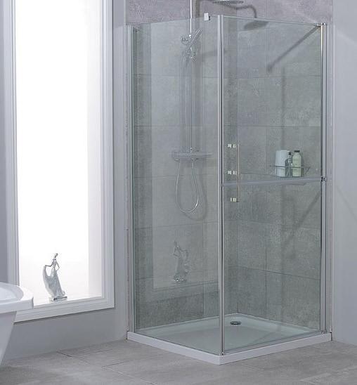 On All Our Shower Enclosures *See p192 for full Terms & Conditions AquaFloe Iris 8mm Shower Cubicles These AquaFloe Iris shower cubicles are made from 8mm glass.