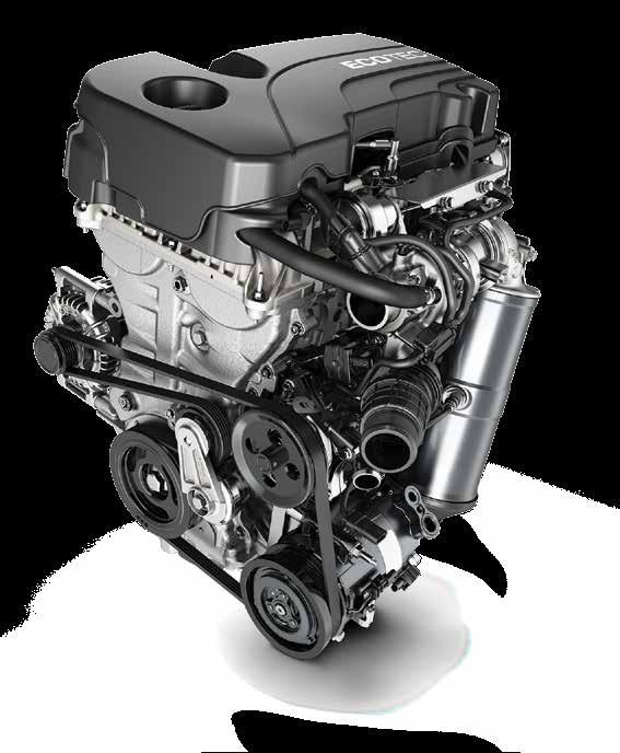 CHOOSE YOUR POWER No matter how you drive, Terrain s turbocharged engines generate their own