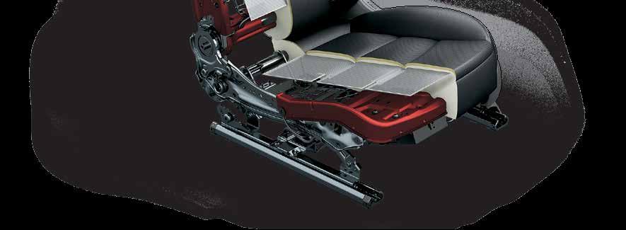 Terrain achieves the ultimate in support and comfort with seats engineered to maintain their shape from