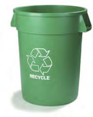 Carlisle Roll-Away Recycle Container 56 Gallon Recycle Container 344057REC