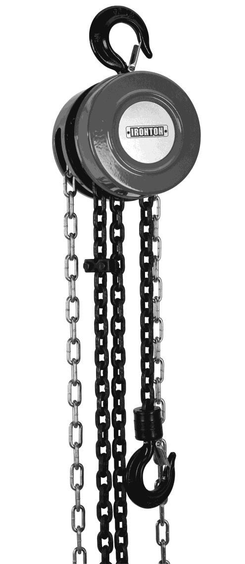 Manual Chain Hoist Owner s Manual WARNING: Read carefully and understand all ASSEMBLY AND OPERATION INSTRUCTIONS before operating.