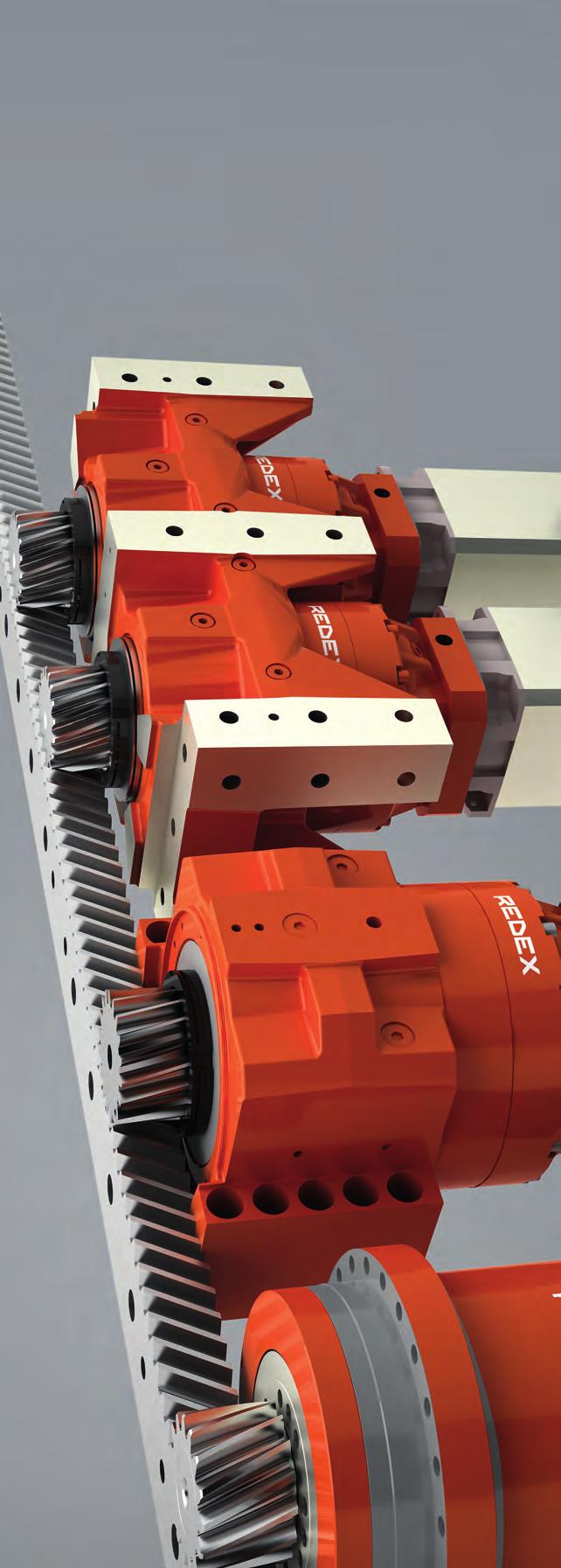 DRP KRPX KRP Linear & Rotary Axis Drive REDEX offers the most comprehensive range in machine-tool drives.