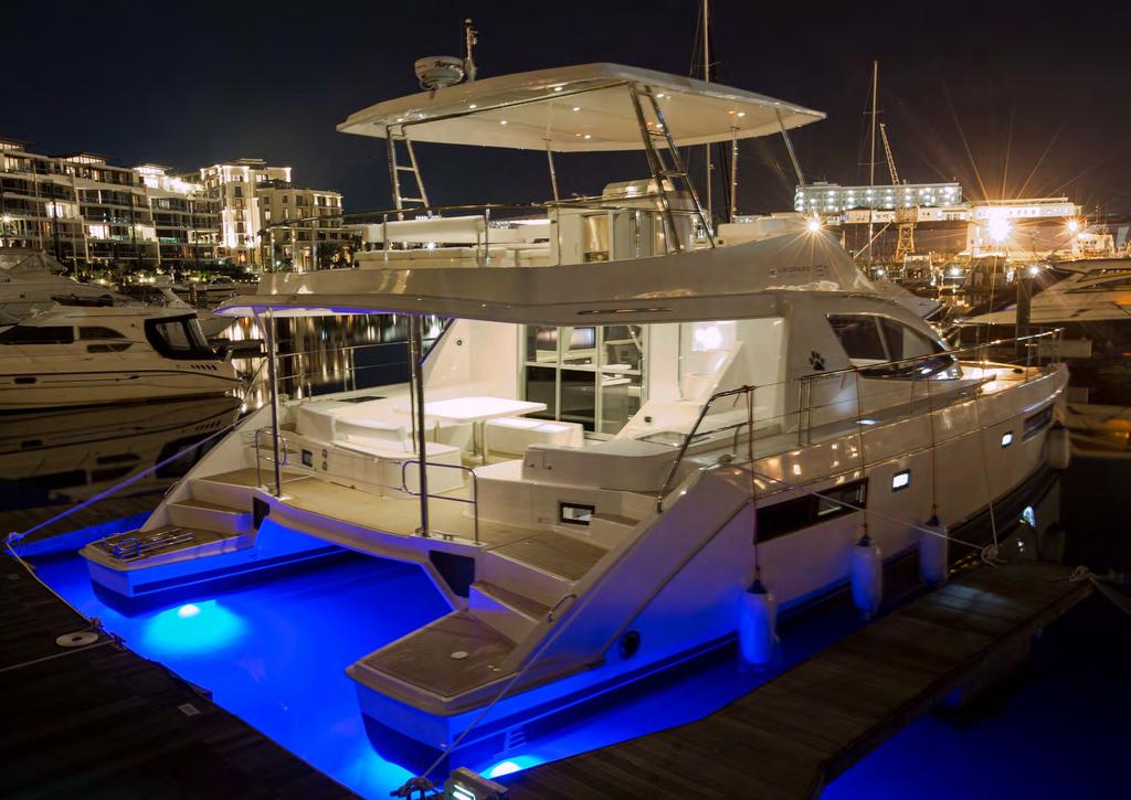 craftsmanship Stability, range and luxury This new breed of power catamaran boasts elegance, economic