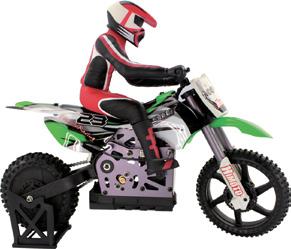 1/4 SCALE ELECTRIC MOTOCROSS BIKE STANDARD FEATURES: 2.