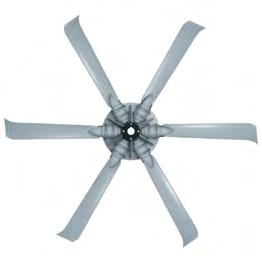 Blade angles are factory set and mounted in a die cast aluminum hub. propellers are available in 4" through 48" diameters.