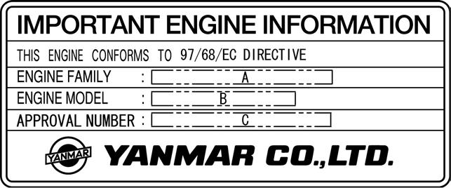 EPA EPA label for constant speed engines EPA label for
