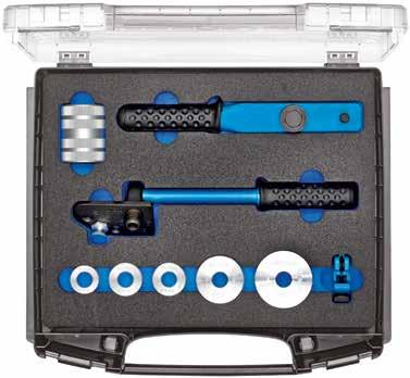 MOBILITY 1101-2785 MANUAL BENDING TOOL SET in i-boxx 72, 9 pieces Sizes from 3 to 10 mm up to 180 For precision steel pipes EN 10305-3 (DIN 2394), hydraulic pipes EN 10305-1 (DIN 2391), and bendable