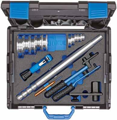 032 033 11-2788 MANUAL BENDING TOOL SET in GEDORE L-BOXX 136, 16 pieces Sizes from 3 to 18 mm up to 180 For precision steel pipes EN 10305-3 (DIN 2394), hydraulic pipes EN 10305-1 (DIN 2391) with 0.