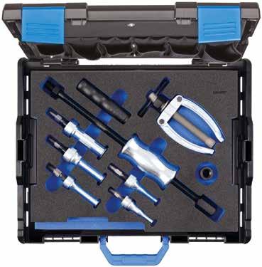 034 035 11-1.30 INTERNAL EXTRACTOR SET in GEDORE L-BOXX 136, 8 pieces Sliding hammer 1.